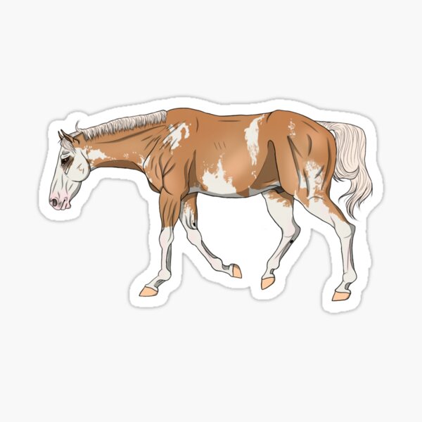Vista previa del artículo con la obra «Sato, Palomino Sabino pura sangre», diseñado y vendido por LuxeHurricane.