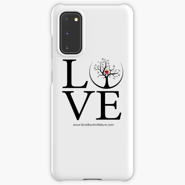 Love Logo - Give Back to Natu Samsung Galaxy Snap Case