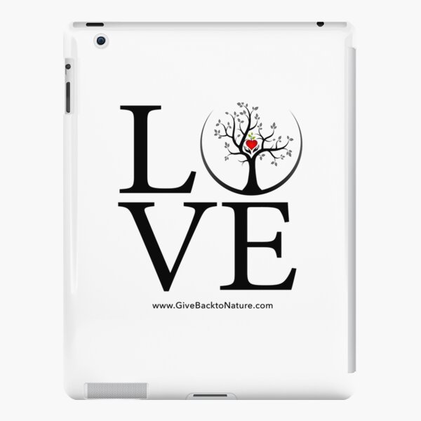 Love Logo - Give Back to Natu iPad Snap Case