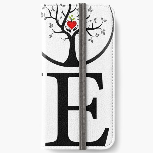 Love Logo - Give Back to Natu iPhone Wallet
