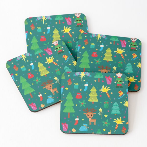 Item preview, Christmas Elves, Trees, Reindeer, Stockings and More designed and sold by Pink Pineapple Works.
