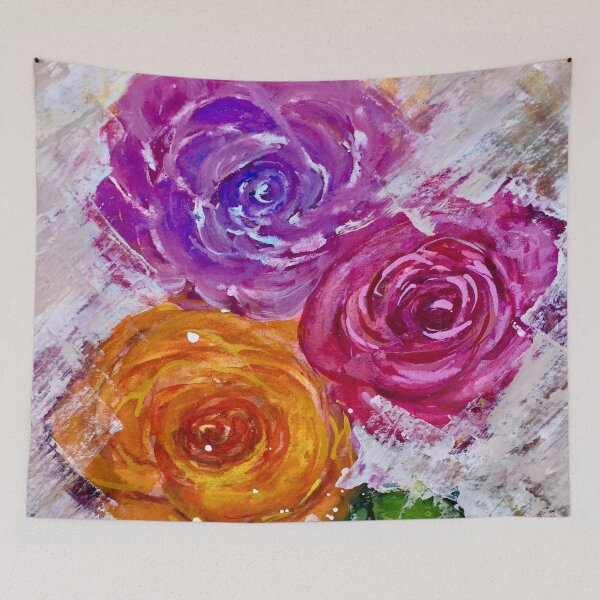 Item preview, Rosey Trio  designed and sold by Angela Haig-Harrison.