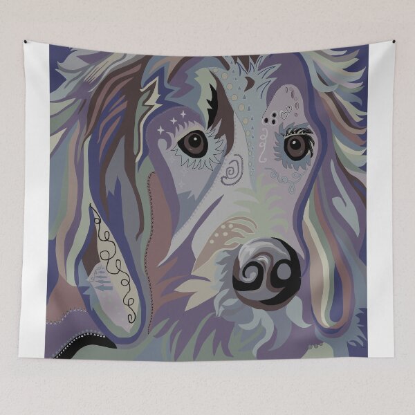Item preview, Retriever in Denim Tones designed and sold by EloiseArt.