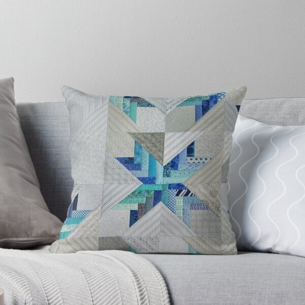 Item preview, Edredón de estrellas deconstruido designed and sold by gardengatequilt.