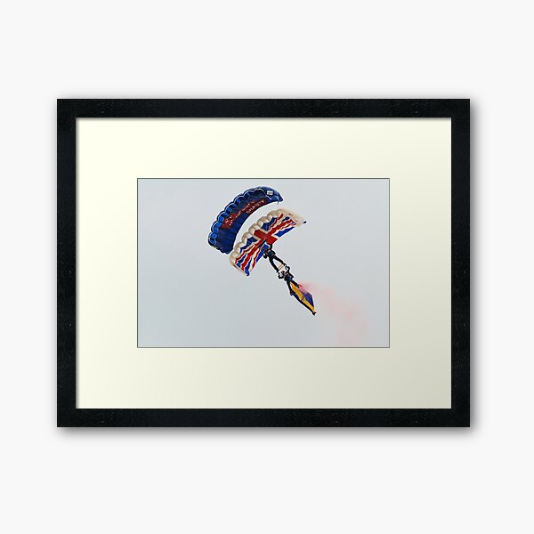 The Tigers parachute team Framed Art Print