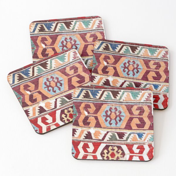 Item preview, Konya 18th Century Central Anatolian Kilim Print designed and sold by Vicky Brago-Mitchell®.