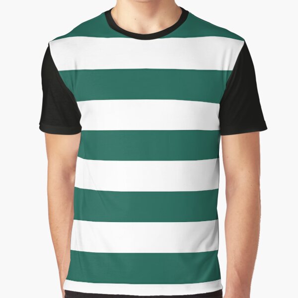 camisetas verde y blanca