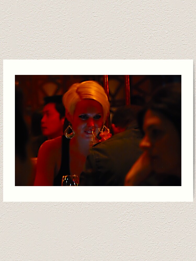 Alternate view of Red light Art Print