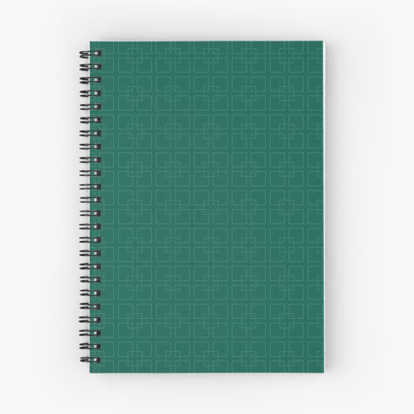 Item preview, Celebration Town Dark Green Interlocking Geometric Squares designed and sold by CelebrationTown.