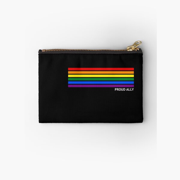 Item preview, PROUD ALLY Pride Flag designed and sold by House Sparrow.