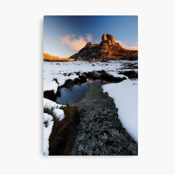 Last Rays on Buffalo's Hump Canvas Print