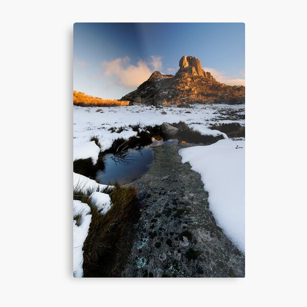 Last Rays on Buffalo's Hump Metal Print