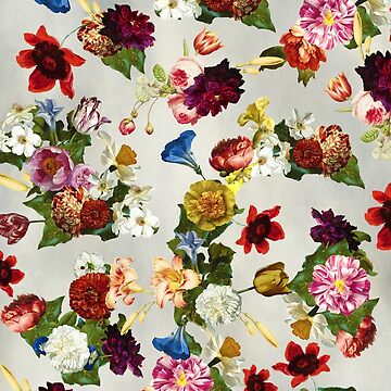 Artwork thumbnail, Flowery (white version) by DVerissimo