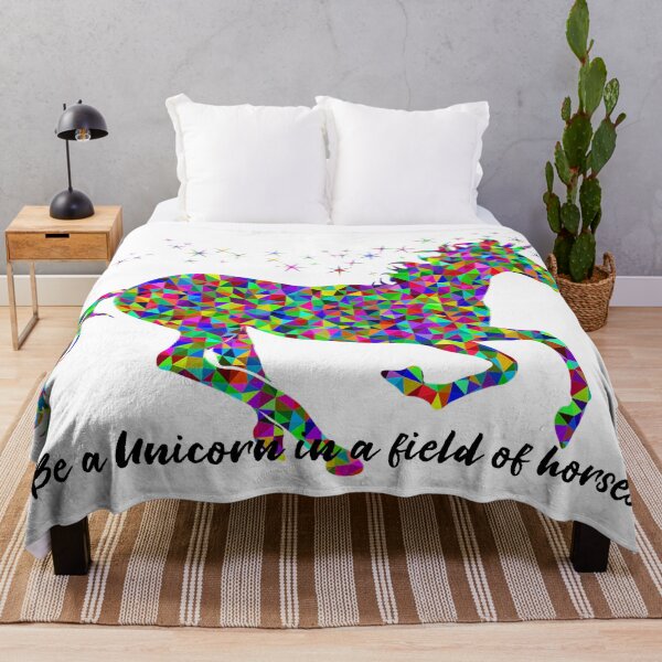 Item preview, Be a Unicorn designed and sold by gardengatequilt.