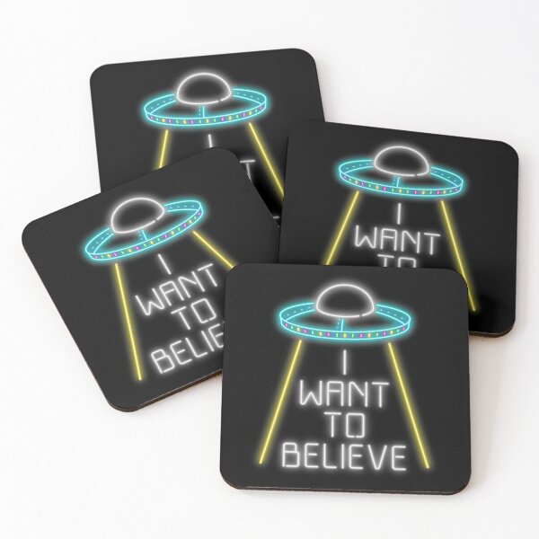Item preview, I want to believe designed and sold by Laura Nagel.