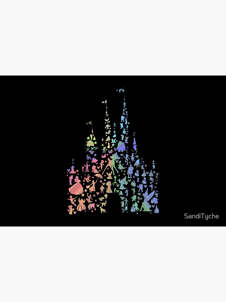 Happiest Castle On Earth (Rainbow Explosion) by SandiTyche