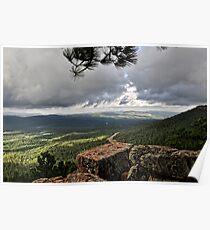View from the Rim Poster
