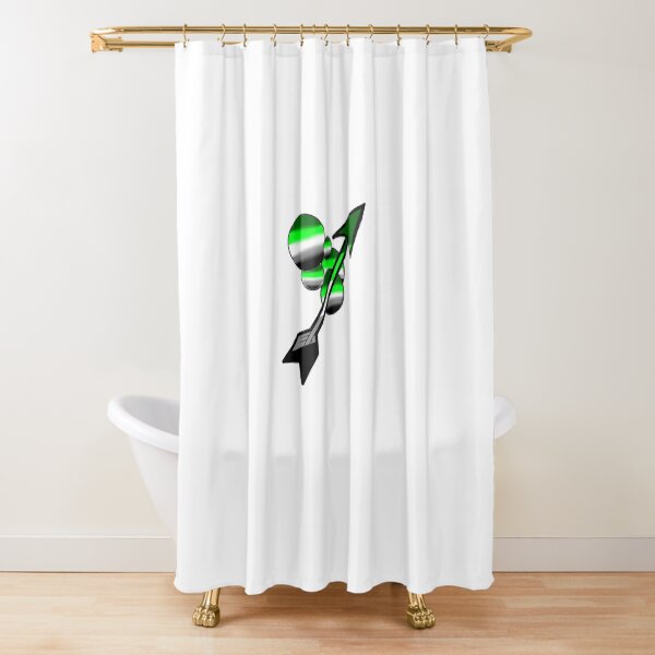 Aro Arrow Shower Curtain
