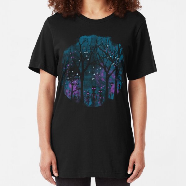 ALIEN ARRIVAL Slim Fit T-Shirt