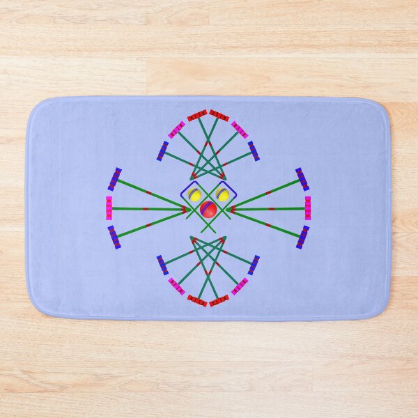 Item preview, Croquet - Mallets,Balls and Hoops Design designed and sold by DigitalandPhoto.