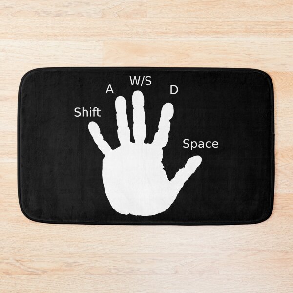 Item preview, Gamer Hand; WASD designed and sold by Kreativista.
