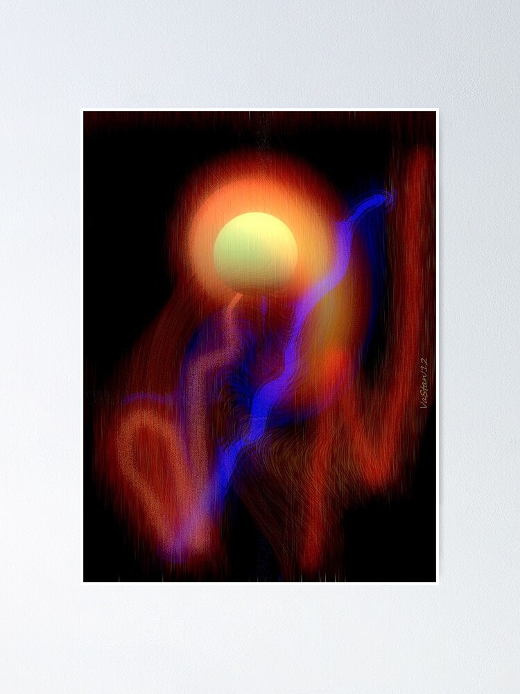 Alternate view of The miracle of our convoluted and fuzzy path in life Poster