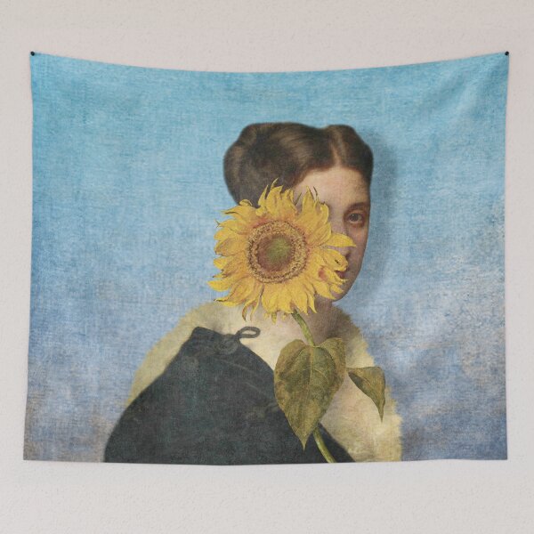 Item preview, Girl with Sunflower 2 designed and sold by DVerissimo.