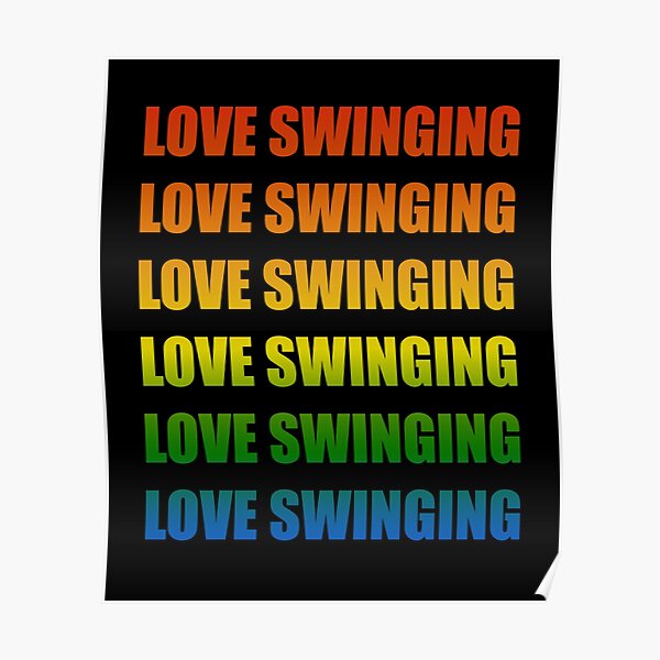 swinger outfit swinger urlaub swinger party Poster