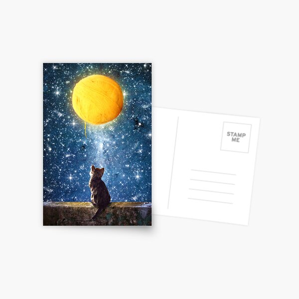 A Yarn of Moon Postcard