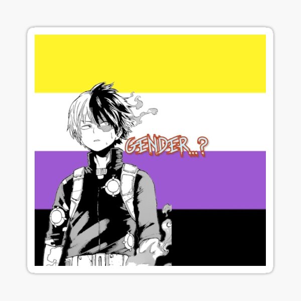 Todoroki Gay Stickers Redbubble