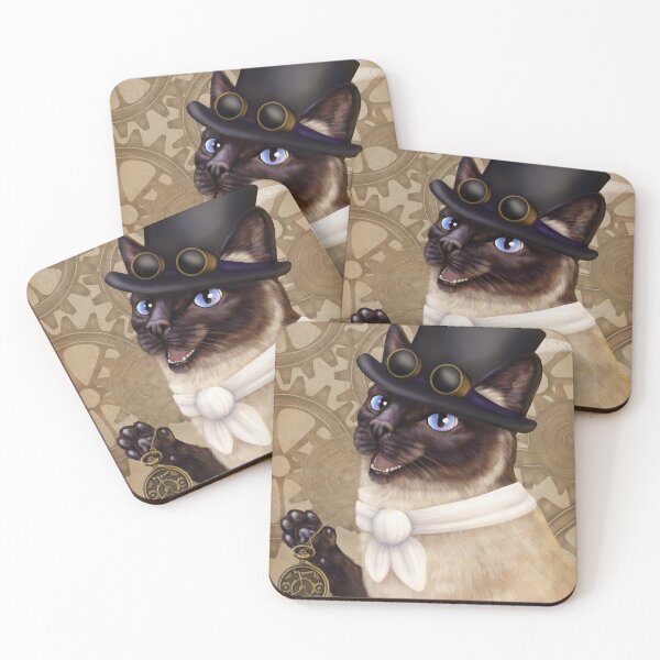 Item preview, Steampunk Siamese designed and sold by Mehu.