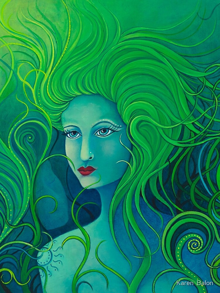 Forest Goddess by karenbalon