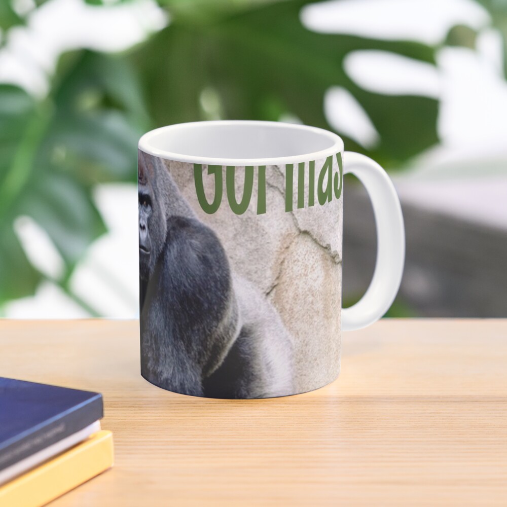 I Just Freaking Love Gorillas, Okay Mug, Gorilla Mug, Gorilla Gifts, Friend  Mug, Friend Gift, 11oz. Mug 15 Oz. Mug. 