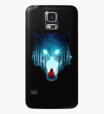 Funda/vinilo para Samsung Galaxy Big Bad Wolf (versión oscura)