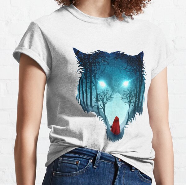 Big Bad Wolf (dark version) Classic T-Shirt