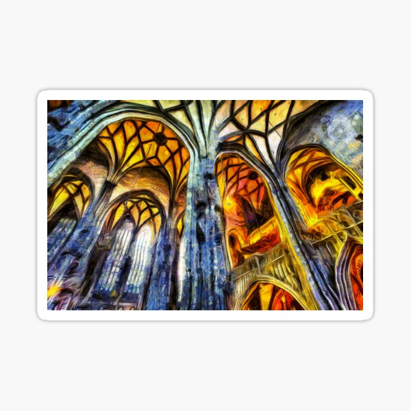 Item preview, St Stephens Cathedral Vienna Van Gogh designed and sold by bejacs.