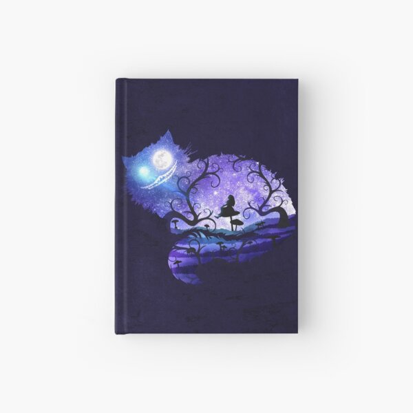 We are all mad here Hardcover Journal