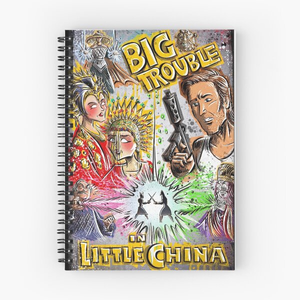 Item preview, Gran problema en Little China arte gato burton john carpenter ciencia ficción horror chino japonés kung fu artes marciales kurt russel tormentas niña designed and sold by Joe Badon.