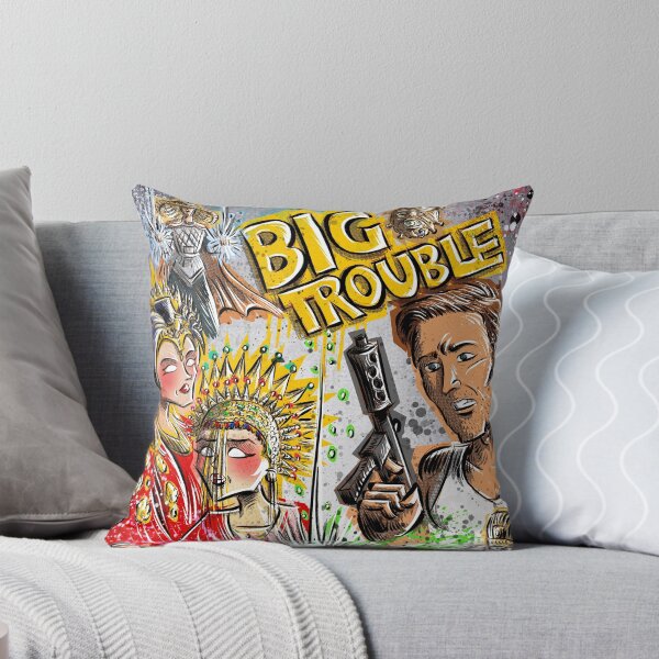 Item preview, Big Trouble in Little China art jack burton john carpenter sci fi horror chinese japanese kung fu martial arts kurt russel storms girl designed and sold by Joe Badon.