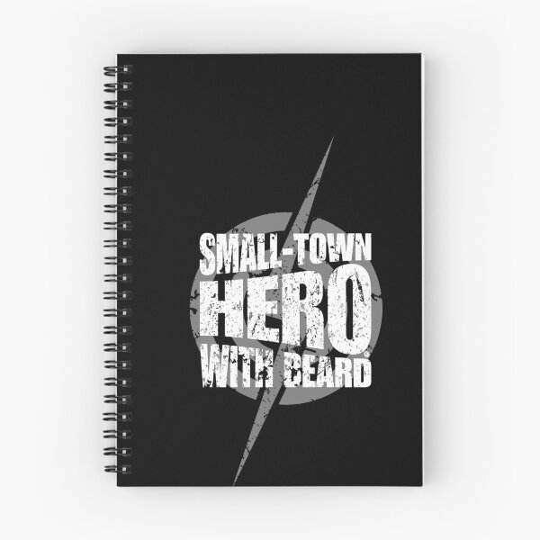 Item preview, small-town hero with beard designed and sold by netrok.
