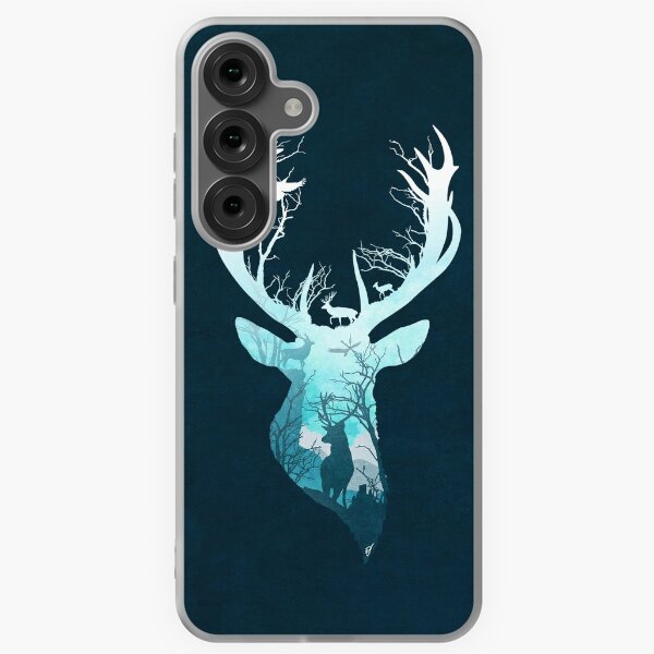 Item preview, Deer Blue Winter designed and sold by DVerissimo.