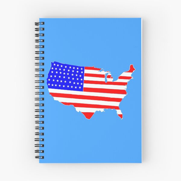 Item preview, USA Map Flag, Stars and Stripes Map designed and sold by Kreativista.
