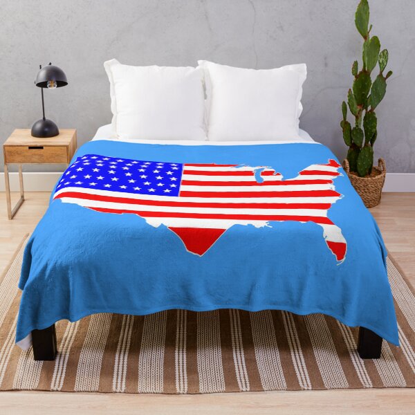 Item preview, USA Map Flag, Stars and Stripes Map designed and sold by Kreativista.