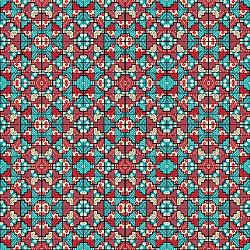 Artwork thumbnail, Wari II Pattern by ElsaDesign