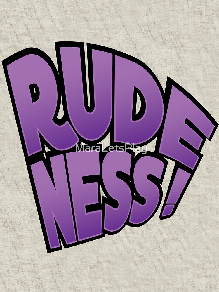 Rudeness Logo by MaraLetsPlay