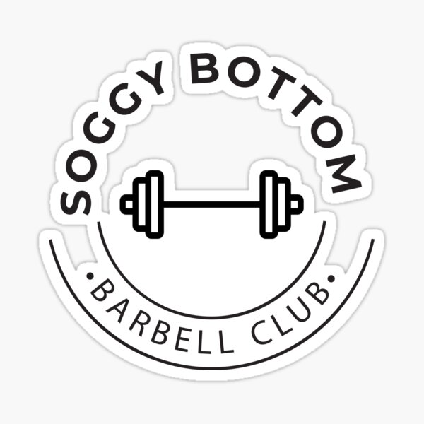 Soggy Bottom Barbell Club Sticker