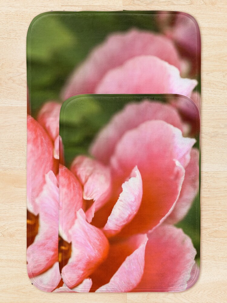 Alternate view of Pink Peony Bath Mat