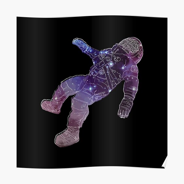The Blue Stones Band Astronaut - Black Holes Album Poster