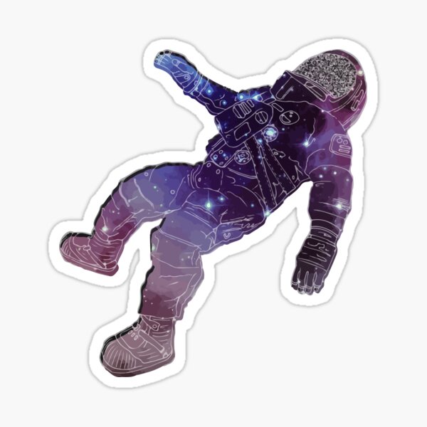 The Blue Stones Band Astronaut - Black Holes Album Sticker