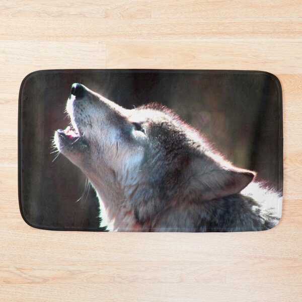 Item preview, Wolf Howling Lone Wolf designed and sold by mwagie.